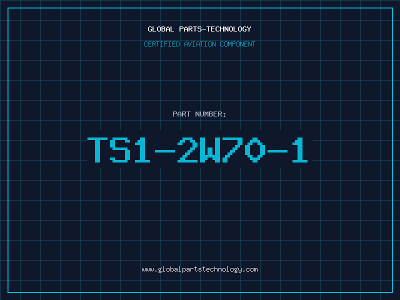 Aviation Part TS1-2W70-1