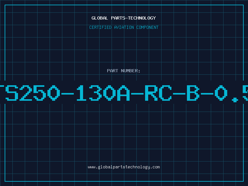 Aviation Part TS250-130A-RC-B-0.5