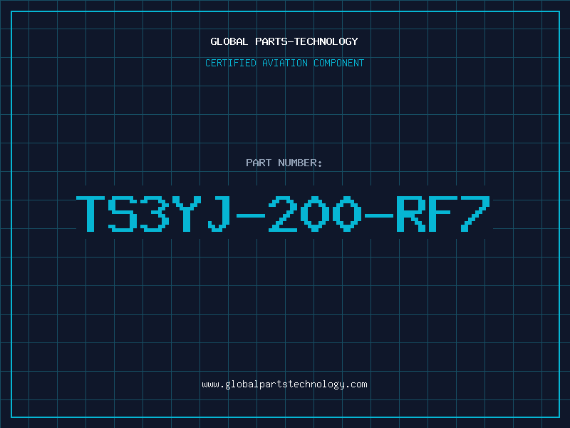 Aviation Part TS3YJ-200-RF7