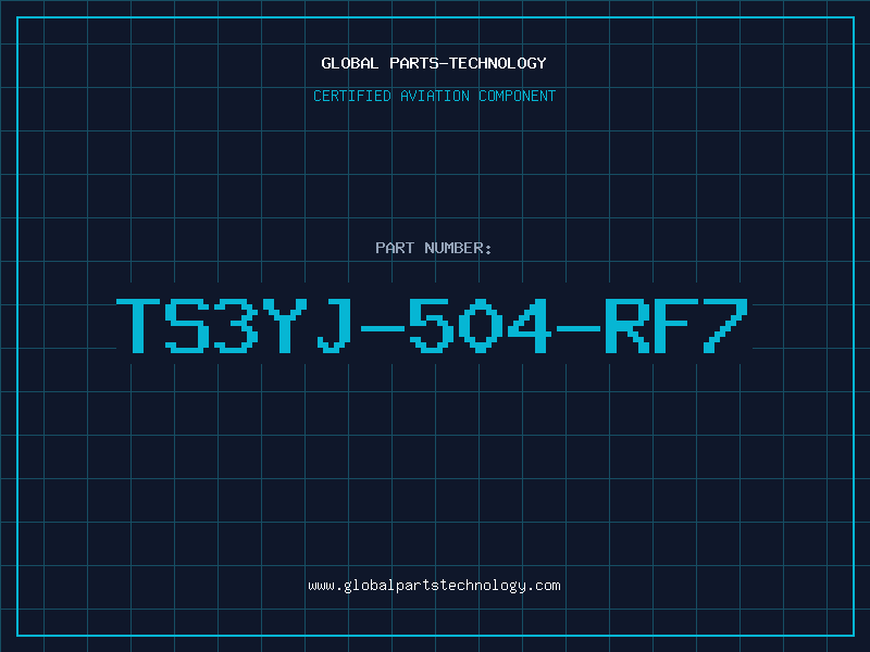 Aviation Part TS3YJ-504-RF7