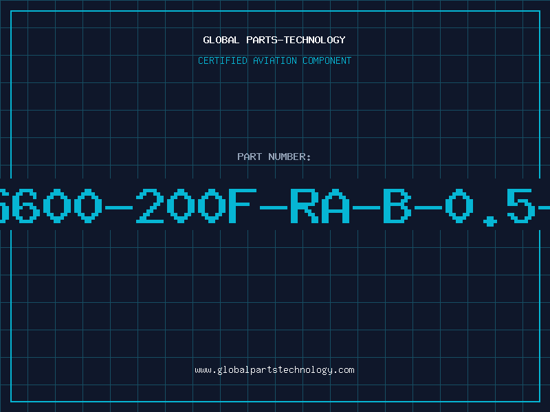 Aviation Part TS600-200F-RA-B-0.5-2