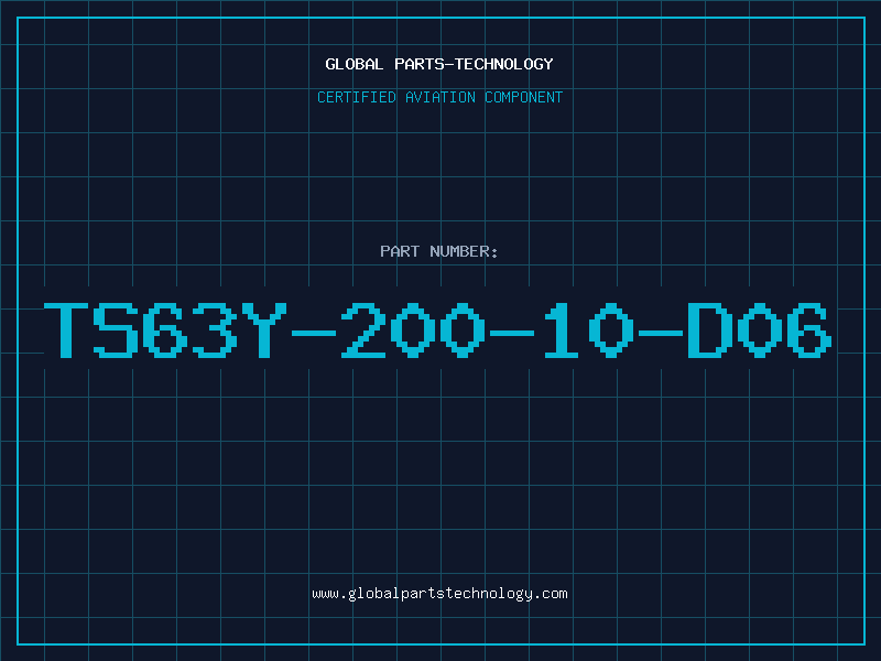 Aviation Part TS63Y-200-10-D06
