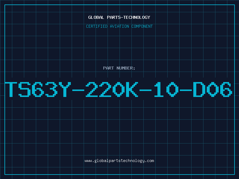Aviation Part TS63Y-220K-10-D06