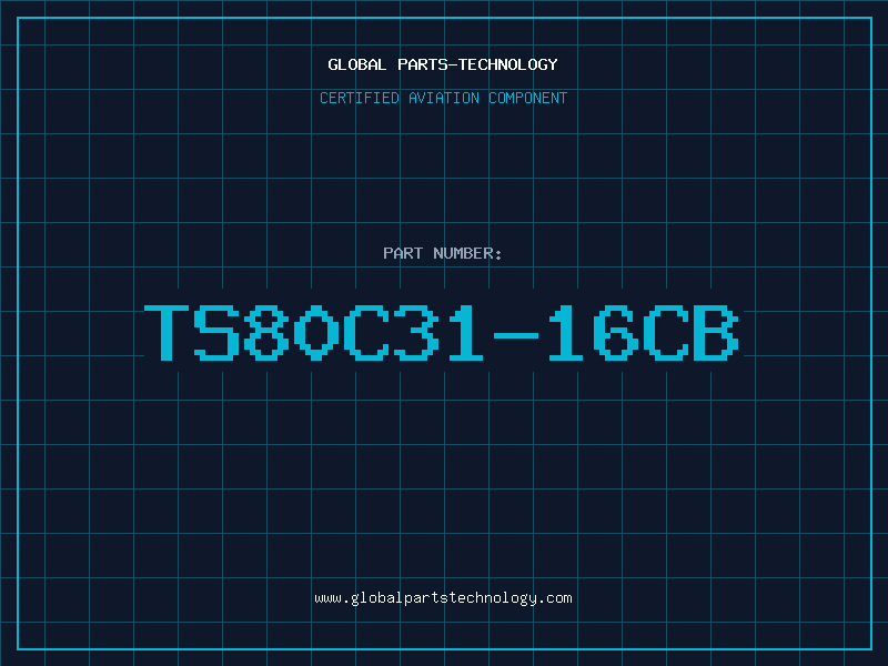 Aviation Part TS80C31-16CB
