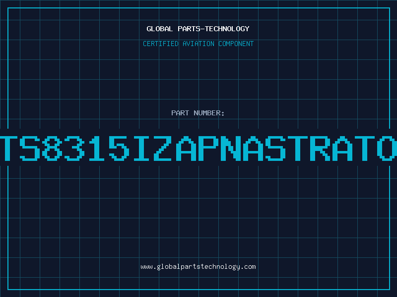 Aviation Part TS8315IZAPNASTRATO