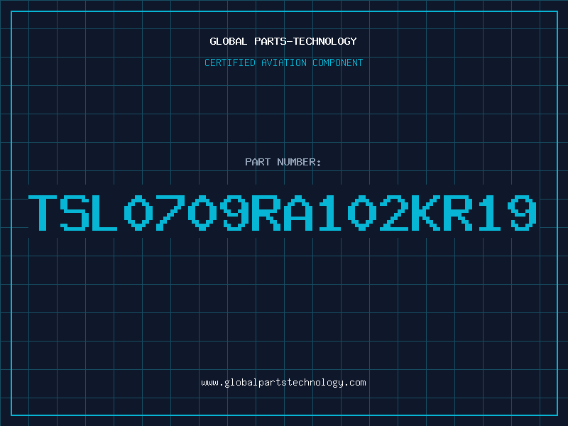 Aviation Part TSL0709RA102KR19