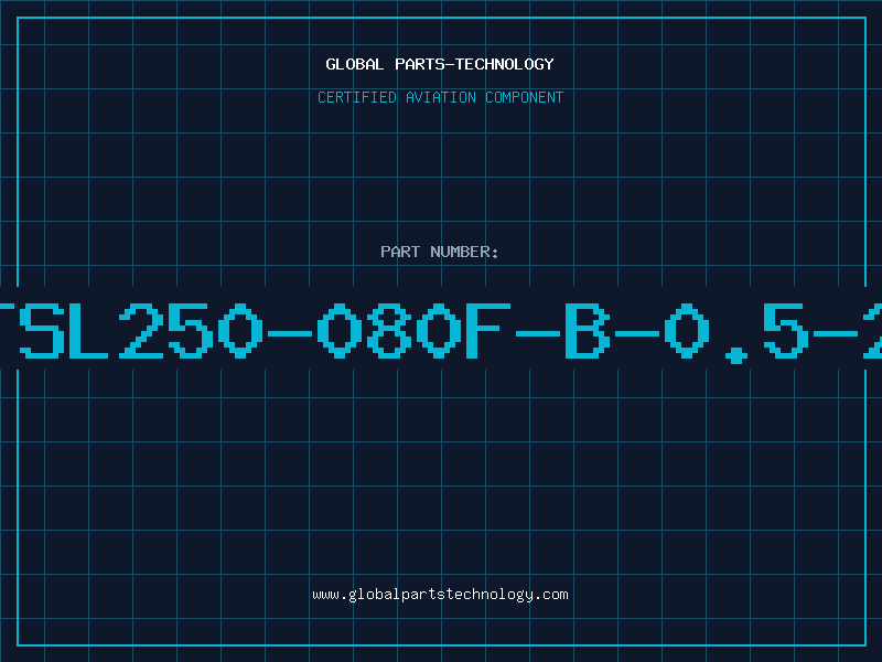 Aviation Part TSL250-080F-B-0.5-2