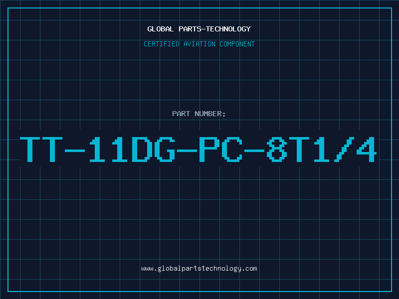 Aviation Part TT-11DG-PC-8T1/4