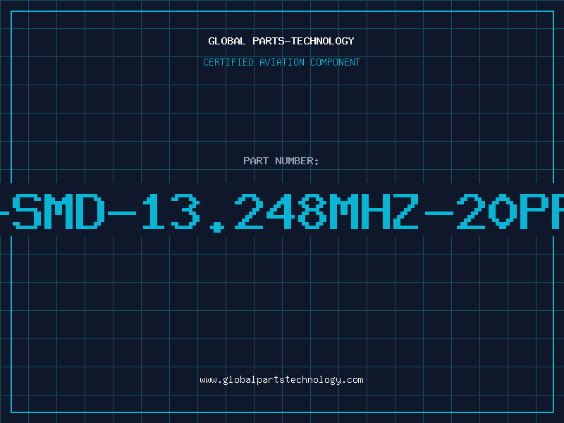 Aviation Part TT-SMD-13.248MHZ-20PF-T