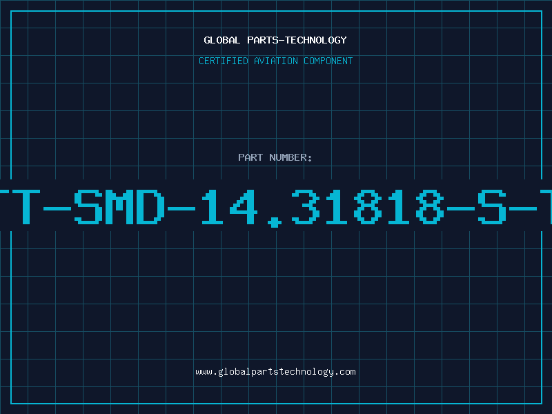 Aviation Part TT-SMD-14.31818-S-T