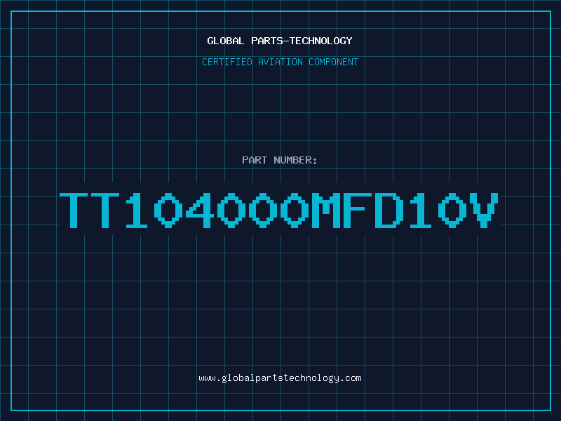 Aviation Part TT104000MFD10V