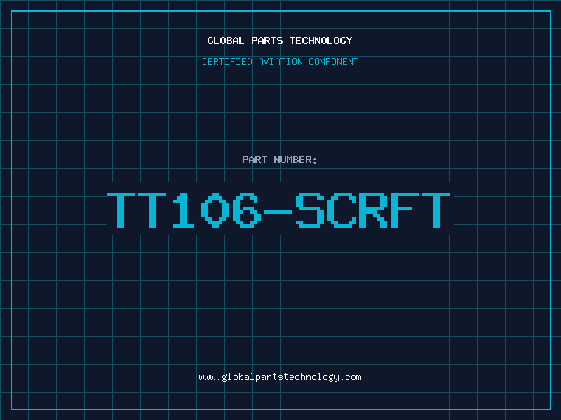 Aviation Part TT106-SCRFT