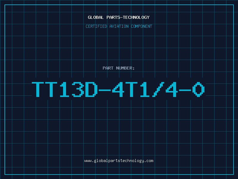 Aviation Part TT13D-4T1/4-0