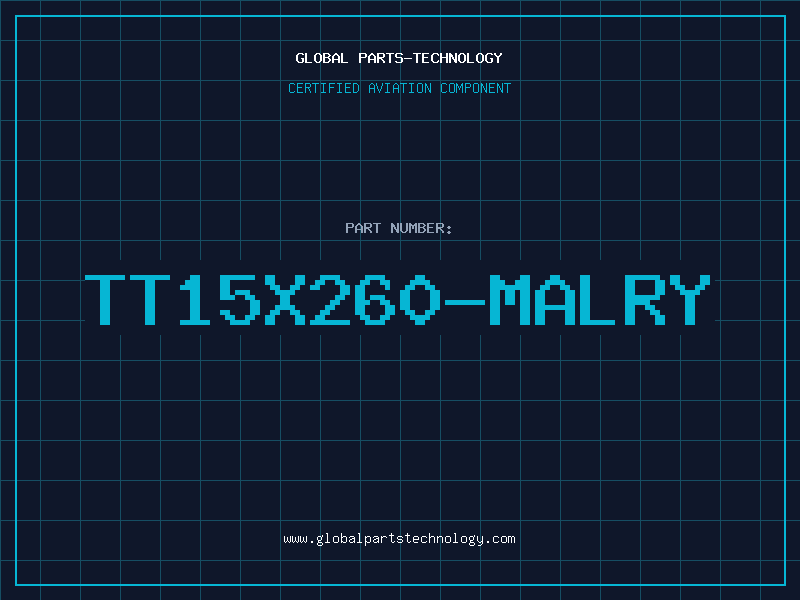 Aviation Part TT15X260-MALRY