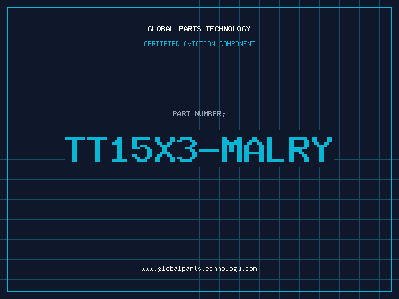Aviation Part TT15X3-MALRY