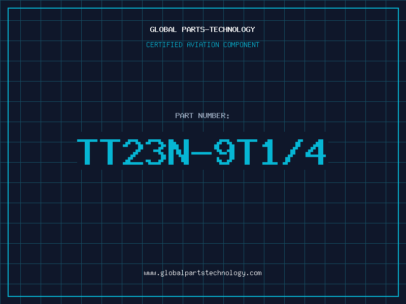 Aviation Part TT23N-9T1/4