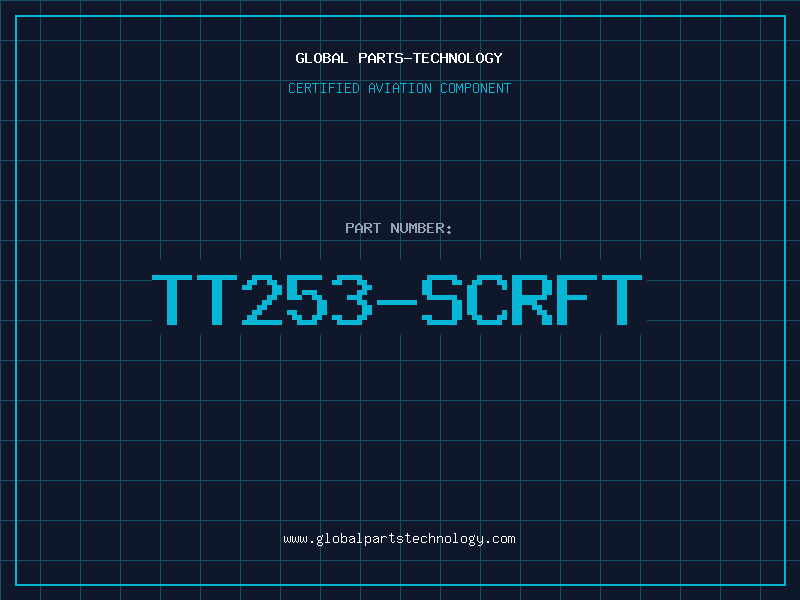 Aviation Part TT253-SCRFT