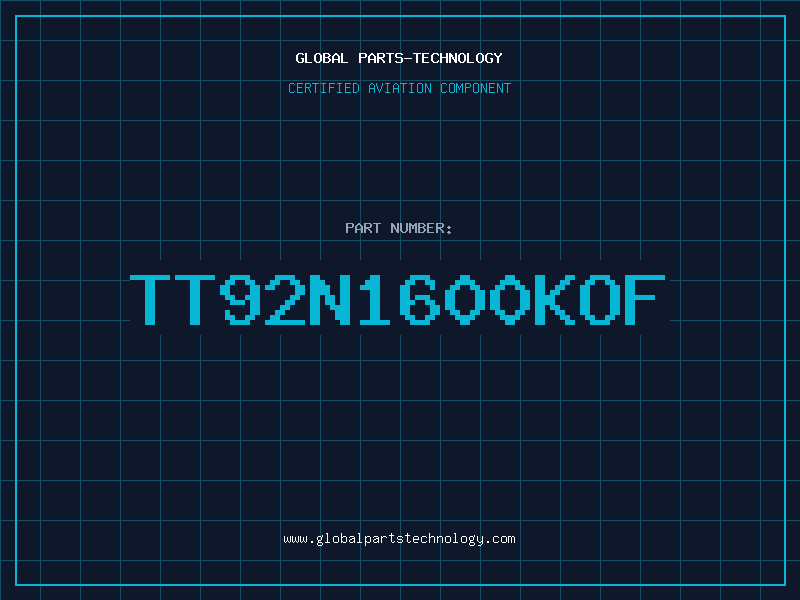 Aviation Part TT92N1600KOF