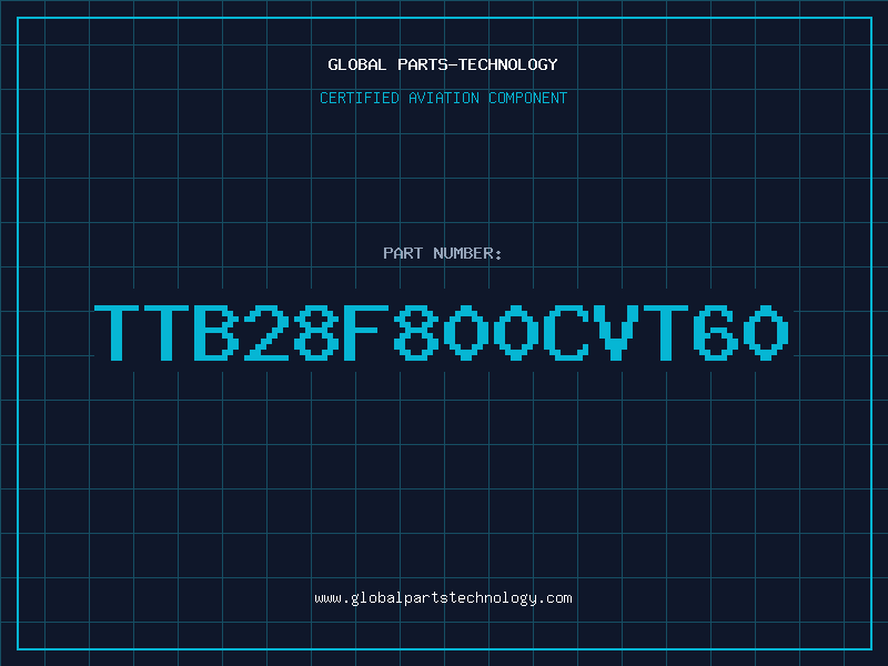 Aviation Part TTB28F800CVT60