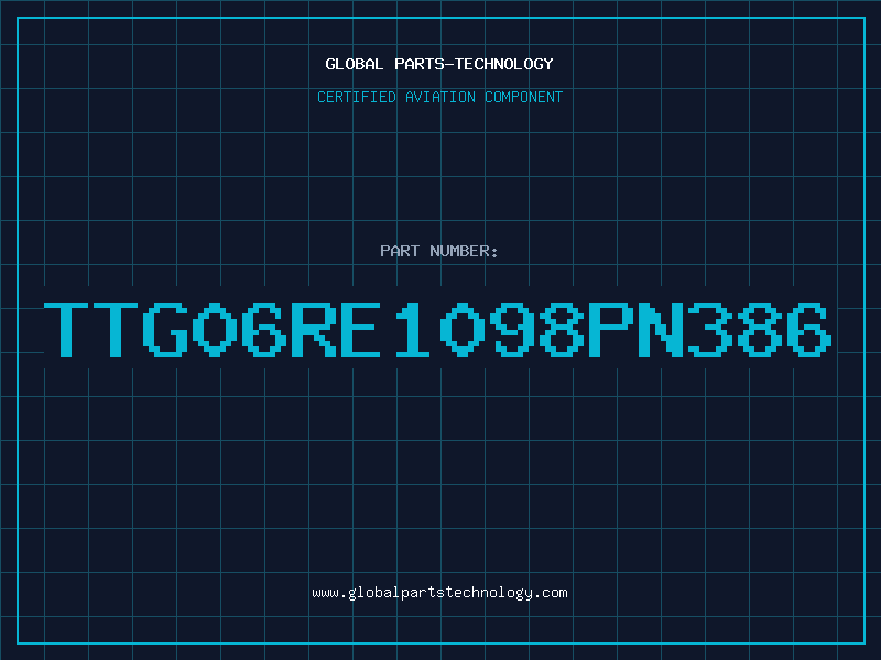 Aviation Part TTG06RE1098PN386