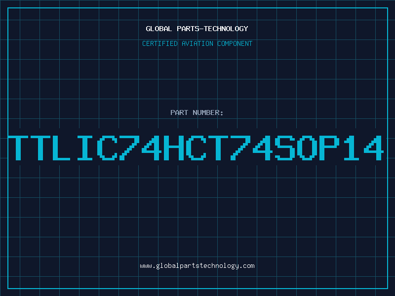 Aviation Part TTLIC74HCT74SOP14