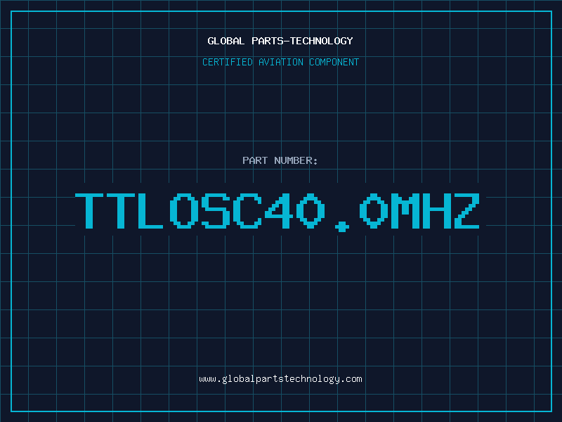 Aviation Part TTLOSC40.0Mhz