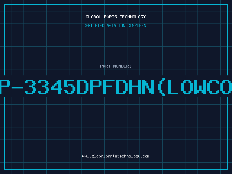 Aviation Part TTP-3345DPFDHN(LOWCOST