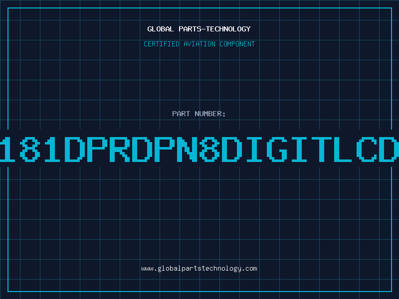 Aviation Part TTR1181DPRDPN8DIGITLCDPANE
