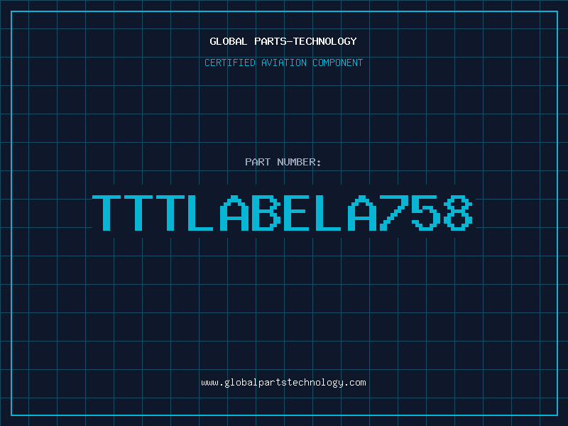 Aviation Part TTTLABELA758