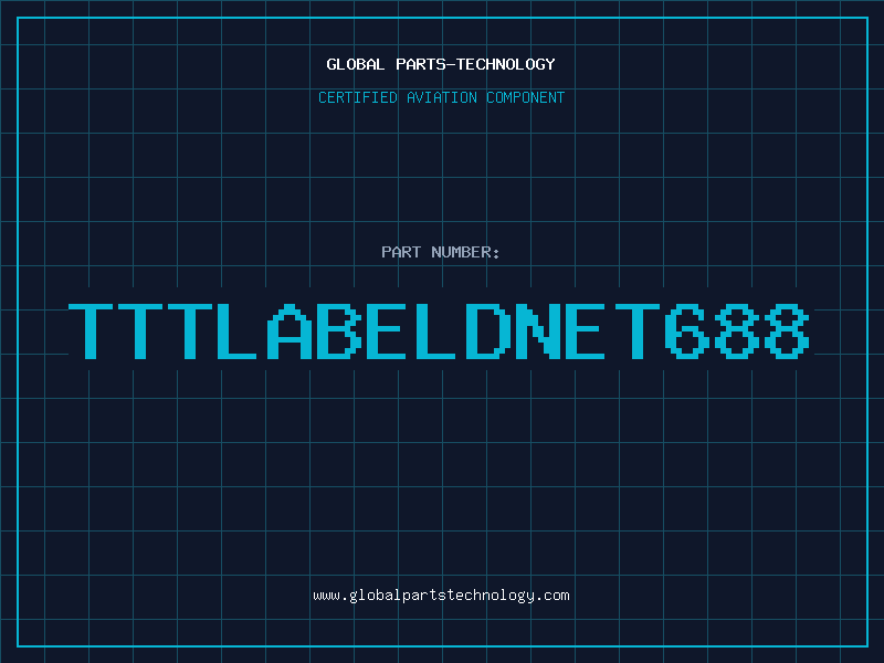 Aviation Part TTTLABELDNET688