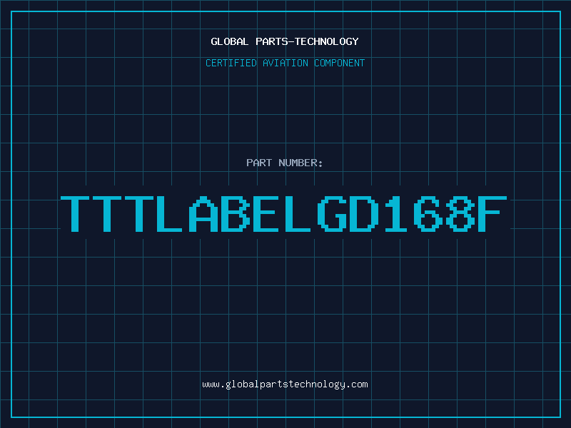 Aviation Part TTTLABELGD168F