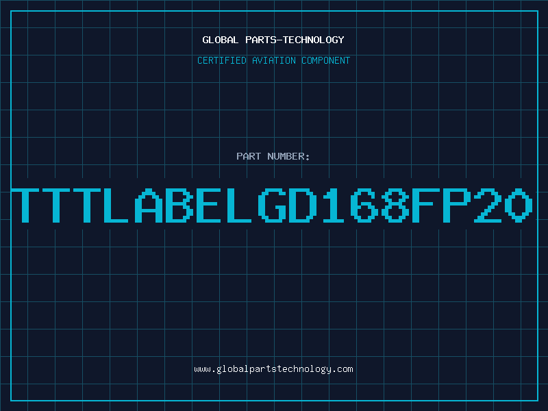 Aviation Part TTTLABELGD168FP20
