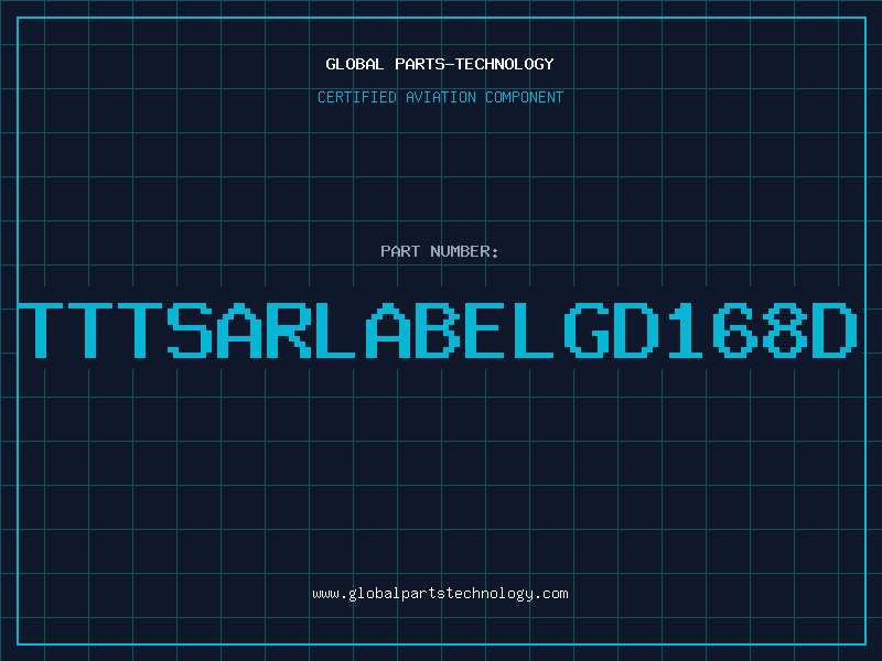Aviation Part TTTSARLABELGD168D