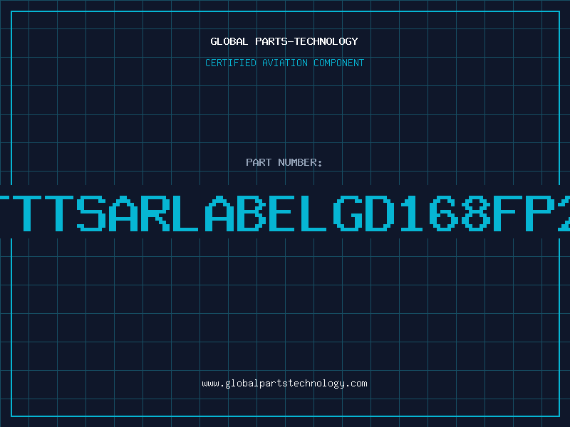 Aviation Part TTTSARLABELGD168FP2
