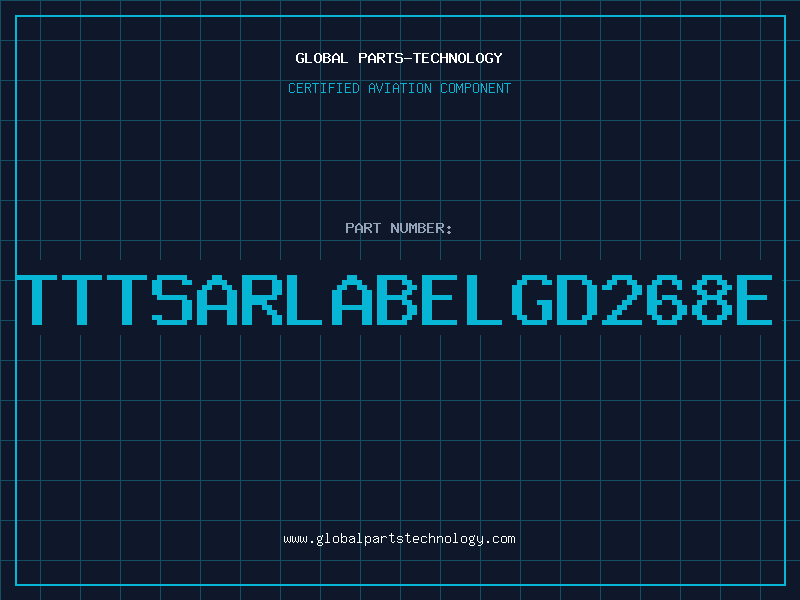 Aviation Part TTTSARLABELGD268E