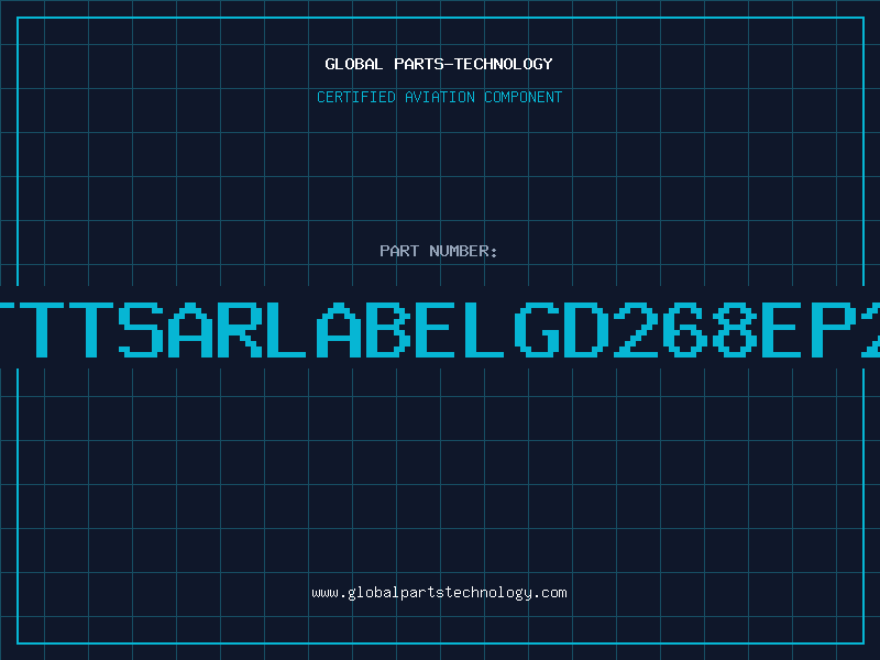 Aviation Part TTTSARLABELGD268EP2
