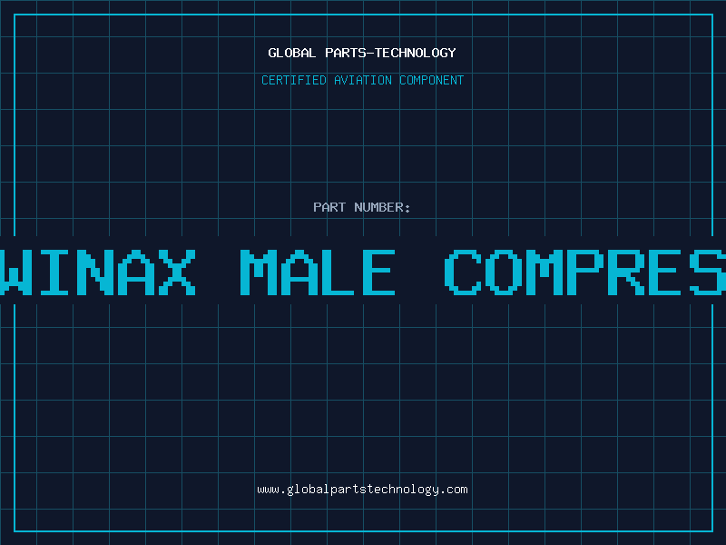 Aviation Part TWINAX MALE COMPRESS