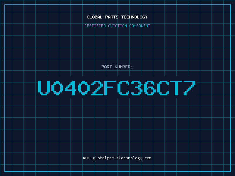 Aviation Part U0402FC36CT7