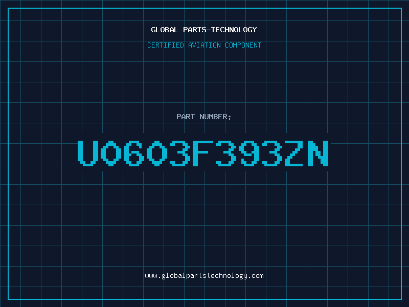 Aviation Part U0603F393ZN