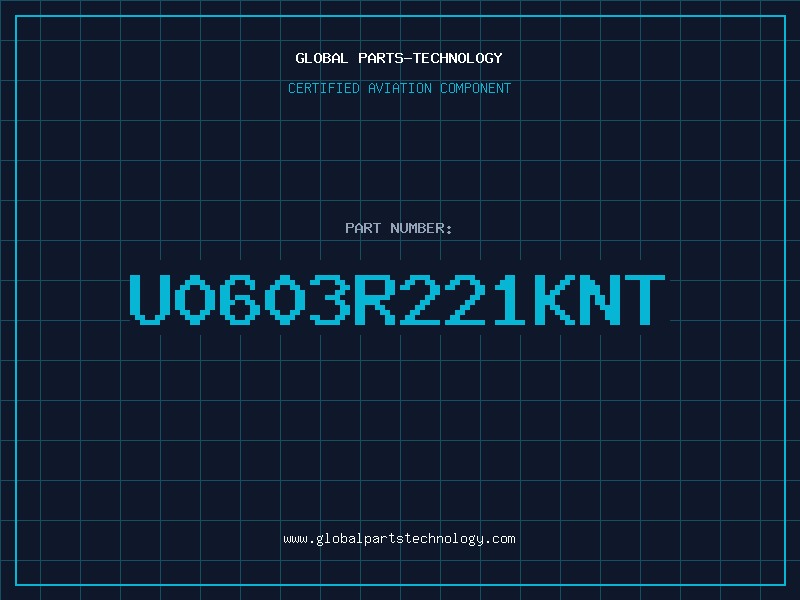 Aviation Part U0603R221KNT