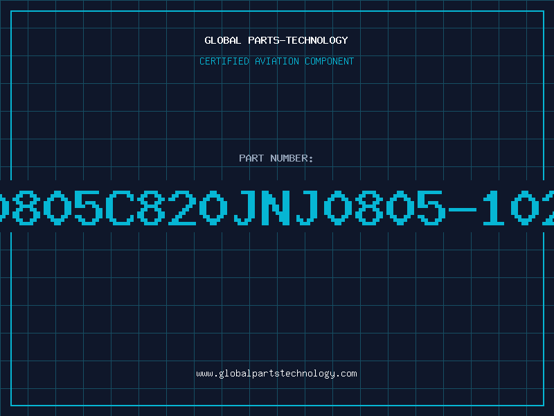 Aviation Part U0805C820JNJ0805-102K