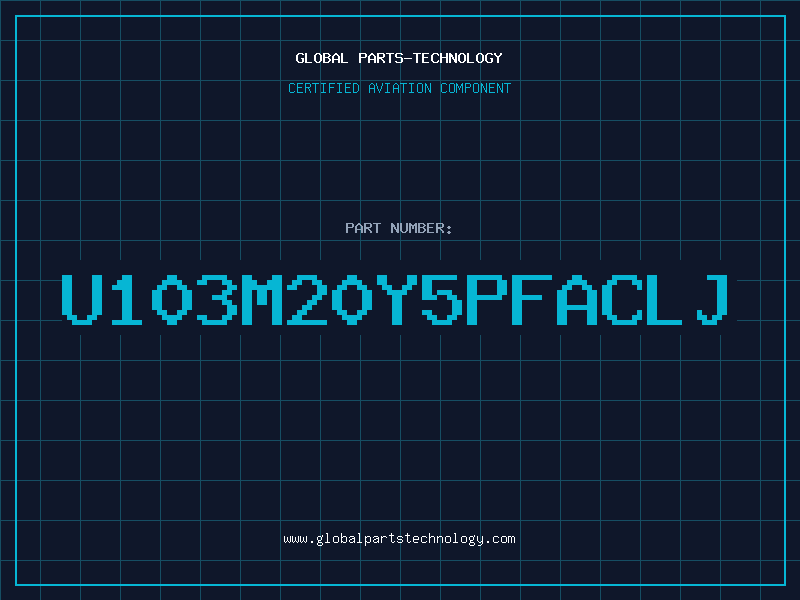 Aviation Part U103M20Y5PFACLJ