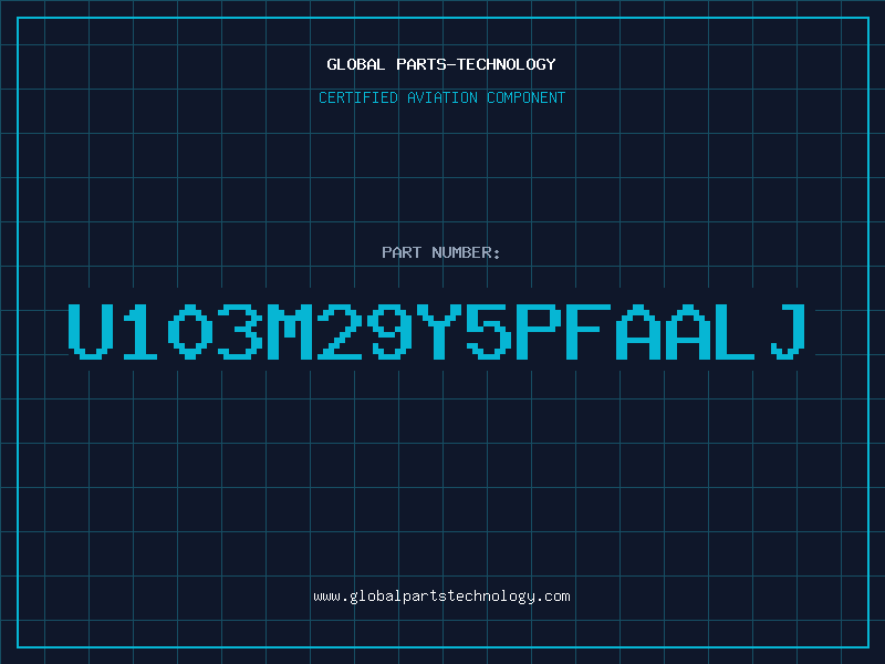 Aviation Part U103M29Y5PFAALJ
