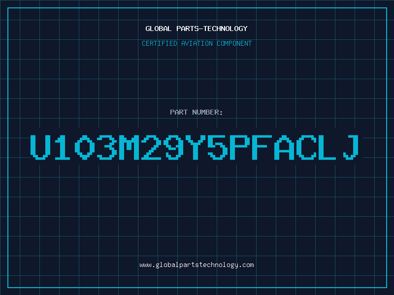 Aviation Part U103M29Y5PFACLJ