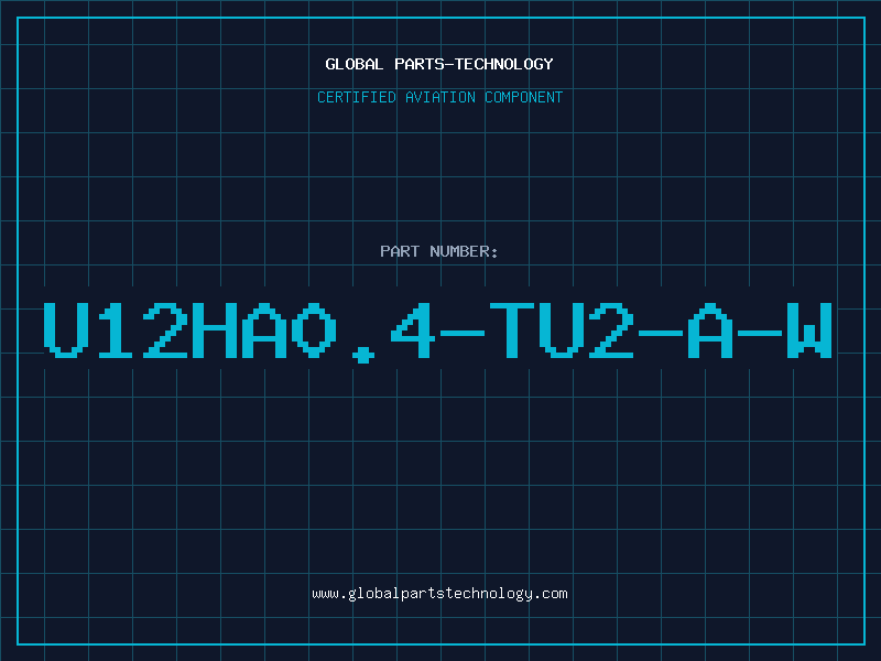 Aviation Part U12HA0.4-TU2-A-W