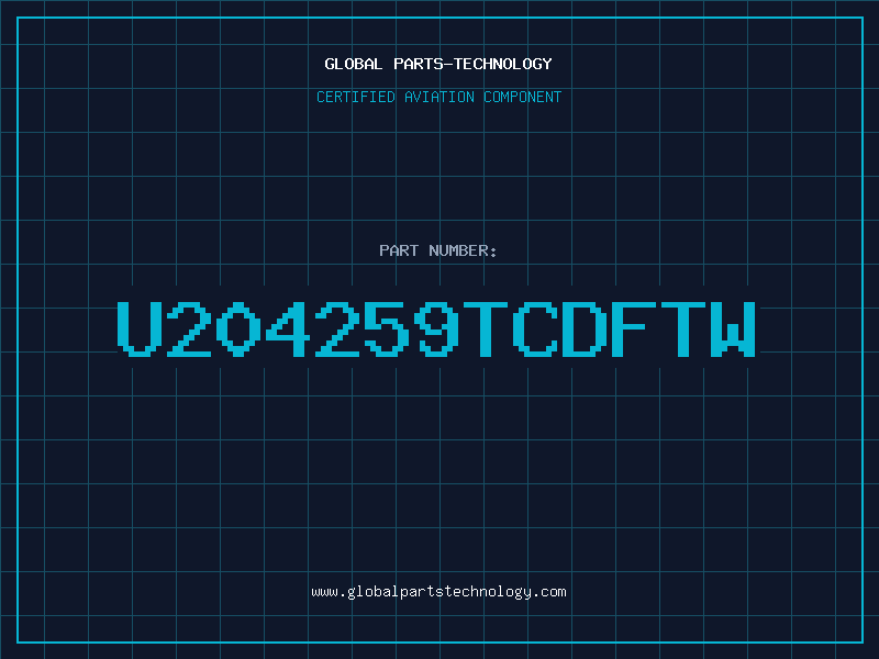 Aviation Part U204259TCDFTW