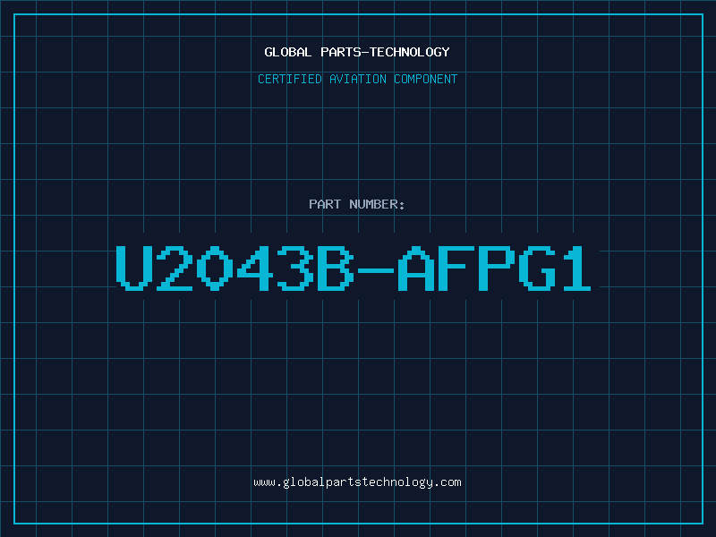 Aviation Part U2043B-AFPG1