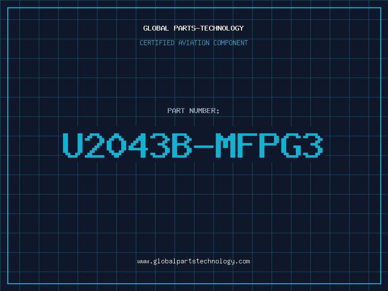 Aviation Part U2043B-MFPG3