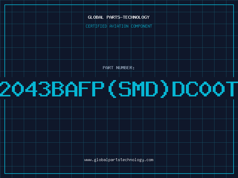 Aviation Part U2043BAFPSMDDC00TE