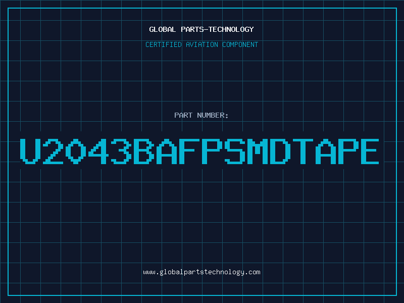 Aviation Part U2043BAFPsmdtape